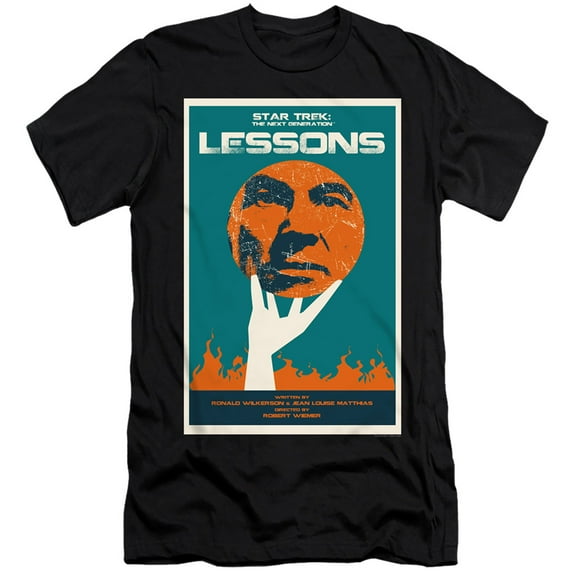 Star Trek Tng Season 6 Episode 19 Adult 30/1 T-Shirt Black