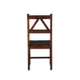 thumbnail image 6 of Linon Titian Solid Pine Wood Dining Chair in Tobacco Brown, 6 of 13