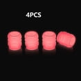 thumbnail image 1 of YeekTok 4PCS Universal Fluorescent Car Tire Valve Auto Tyre Valves General New Red, 1 of 9