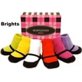 thumbnail image 2 of Trumpette Baby Girls Maryjane Bright Socks, 6-Pack, 2 of 2