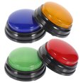 thumbnail image 4 of 4pcs Game Button Prop Party Prop Button with Light and Alarm Sound for Competition Game, 4 of 9