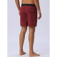 thumbnail image 3 of DARING DIVA Men's Lining Surfing Drawstring Swimming Shorts 28 Red, 3 of 6