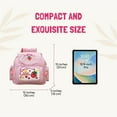 thumbnail image 4 of Kawaii Strawberry Backpack Mini Cute Anime Aesthetic Pink Lace Polka Dot Small Bookbag Japanese Cartoon Fruit Bag, 4 of 9