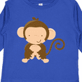 thumbnail image 4 of Inktastic Happy Monkey Boys or Girls Long Sleeve Toddler T-Shirt, 4 of 5