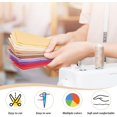 thumbnail image 5 of 40 Sheets Cotton Fabrics Quilting Strips Fabric Strips for Quilting Colorful Cotton Craft Fabric Bundle Precut Patchwork Cotton Square for DIY Crafts, 5 of 7