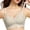 Light Yellow, variant on PMVFHDE Large Size Comfortable Breathable Smooth Bra for Women Daily Leisure Wear Seamless Non-Wired Supportive Full Coverage Underwear Pink - 36