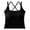 Black, variant on Womens Shapewear Camisole Tops Scoop Neck Body Shaping Tank Tops Seamless Slimming Body Shaper Tops M-XL