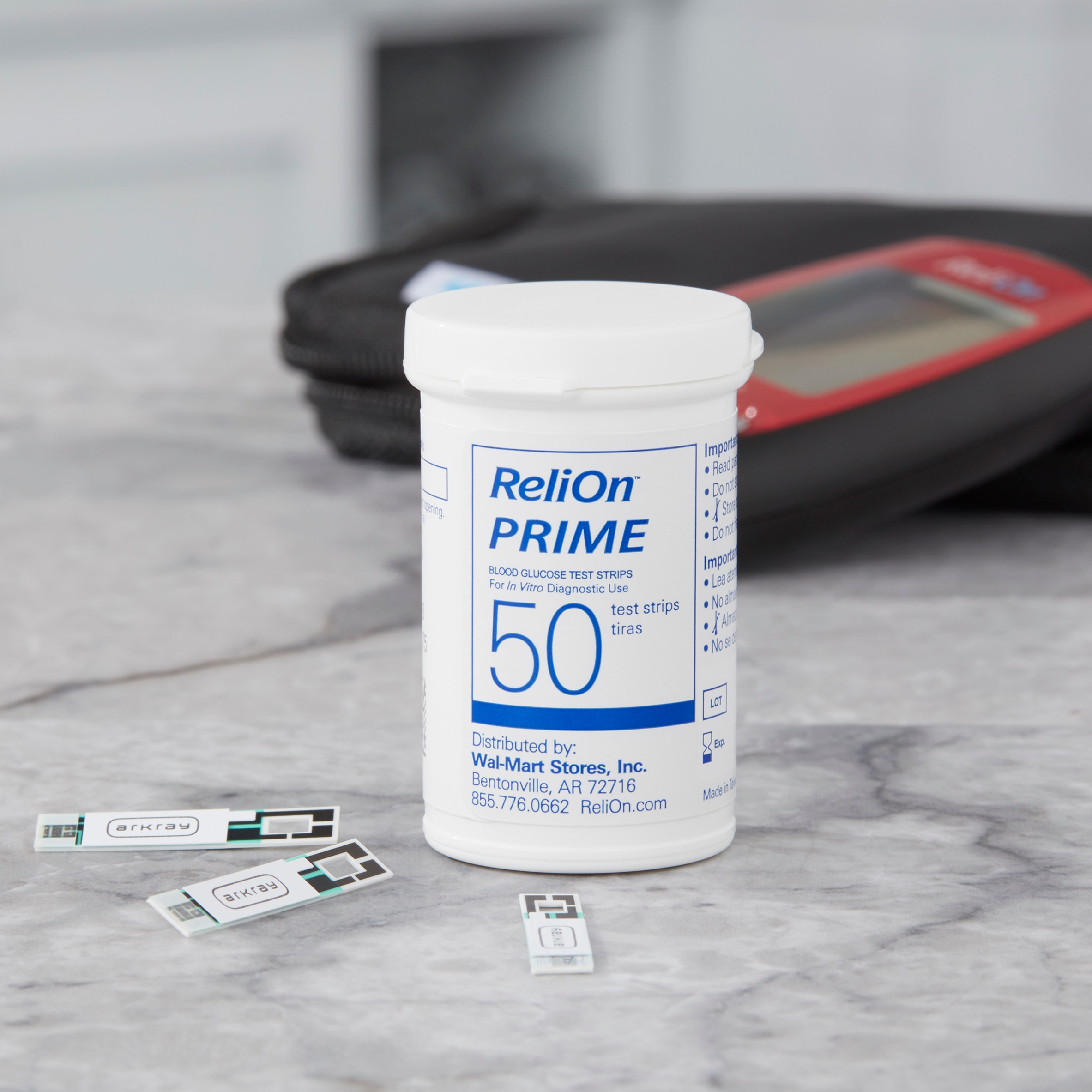 ReliOn Prime Blood Glucose Test Strips, 100 Count photo 2