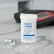 ReliOn Prime Blood Glucose Test Strips, 100 Count – Diabetes Blood Sugar Test Strips