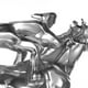 thumbnail image 2 of Caballo de carreras Knight Resina Escultura Estatua con Base Electrosilvering Efecto Racer Abanopi Escultura de resina, 2 of 6