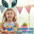 thumbnail image 5 of Easters Blue Bunny Ears for Easter Birthday Party Favors Props Accessories Gift Basket Supplies Holiday Decoration - 1 count, 5 of 7