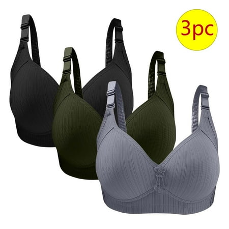 LLYWEY Sports Bras for Big Breasts on Sale Lace Push up Bra Ladies Lace Bra Style-1269 Women s Plus Multiway Bra Feature Adult Female Plus Size Sports Bras Gray 42B