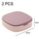 thumbnail image 2 of Joyero pequeño, organizador de viaje, estuche de almacenamiento portátil para anillos, pendientes, lápiz labial, regalos para niñas y mujeres, 2 of 5