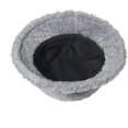 thumbnail image 4 of CoCopeaunts White Bucket Hat for Men Solid Color Lamb Plush Fisherman Hat Soft Comfortable Foldable Bucket Caps for Unisex, 4 of 8