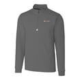 thumbnail image 2 of Men's Cutter & Buck  Gray Tennessee Volunteers Alumni Logo Traverse Stretch Quarter-Zip Pullover Top, 2 of 3