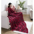 thumbnail image 2 of Elle Home Plush Oversized Throw Blanket - Silky Soft Flannel Fleece, Soft and Cozy, for Bed and Couch - 60" X 70", Classic Tartan Plaid, 2 of 6