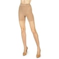 thumbnail image 3 of MeMoi Women's Nudes Ultra Bare Essentials Longline Control Top LUXE Pantyhose - Womens - Female (M, Nude), 3 of 6