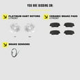 thumbnail image 2 of Hart Brakes Front Brakes and Rotors Kit, 2 of 7