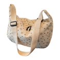 thumbnail image 1 of Bolso bandolera para mujer, estuche portátil, regalo, bolso de hombro grande y moderno para picnic Blanco, 1 of 7