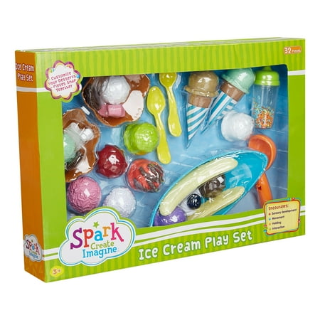 Spark Create 32 Pieces Imagine Ice Cream Play Food Set