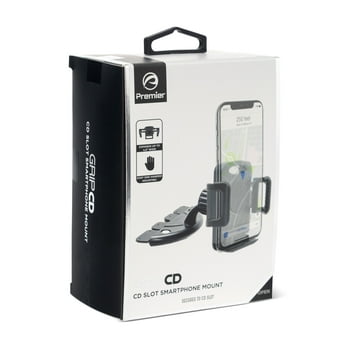 Premier Accessory Group Premier CD Slot   and Holder Kit With Expandable Grip for All Cell Phones