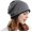 Grey, variant on Slouchy Beanie Hat for Women Ladies Warm Skull Cap Knitted Winter Hat Bucket Hat Ski Cap Cold Hat for Fall Winter Outdoor