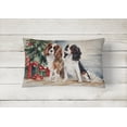 thumbnail image 4 of Carolines Treasures DAC1312PW1216 16 x 12 in. Unisex Cavalier Spaniel Christmas Fabric Decorative Pillow, 4 of 4
