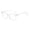 White 14cmX14cm, variant on Forestwhale Blue Light Glasses Men Women Transparent Blue Light Blocking Computer Glasses Anti Eyestrain Lightweight Clear Frame
