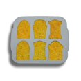 thumbnail image 2 of Molde De Cubitos De Hielo Congelados Para Halloween, Fabricante De Cubitos De Hielo Para El Hogar, Molde De Bandeja De Chocolate Multiusos Con Diseño De 6 Rejillas Para Dulces De Pastel De Halloween Eigraketly HA027111-02, 2 of 7