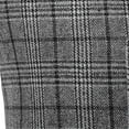 thumbnail image 6 of IROINNID Men's Sleeveless V-Neck Short Button Vest Plaid Casual Lattice Single-breasted Pocket Slim Fit Vest Suit Waistcoat, 6 of 9