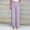 Z003-Light Purple, variant on Pants for Women High Waisted Elastic Solid Straight Leg Office Travel Trousers with Pockets Business Casual Loose Fit Slacks
