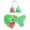 Green, variant on Leey-World Tween Girls Swimsuit Girl's 3 Piece Bikini Sets Boho Floral Backless Halter Top with Cover Up Skirt Swimsuit(Green,11-12 Years)