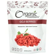 Organic Traditions Goji Berries, 8 oz (227 g)