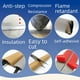thumbnail image 3 of Canaleta de PVC autoadhesiva para suelo blando, con ranuras para cables domésticos aisladas, engrosada, antideslizante, para suelos blandos, 3 of 5