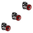 thumbnail image 4 of relayinert Headlight Bike Head Light Front Rear Lamps Warning Lamp Red 27.5x26mm 3Set, 4 of 6