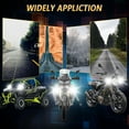 thumbnail image 4 of Motorcycle 2 Pack Motorcycle Driving Fog Lights, LED Pods With Wiring Harness Kit, Spotlights With Bracket For Tractor Truck ATV SUV, And More, 4 of 7