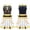 Gold, variant on G'irl's Halloween Costume, Pop Singers Idol Group Fancy Dress up Outfit with Tank Jacket & Shorts, Halloween Cosplay Stage Performance Suit for Carnival & Party Events