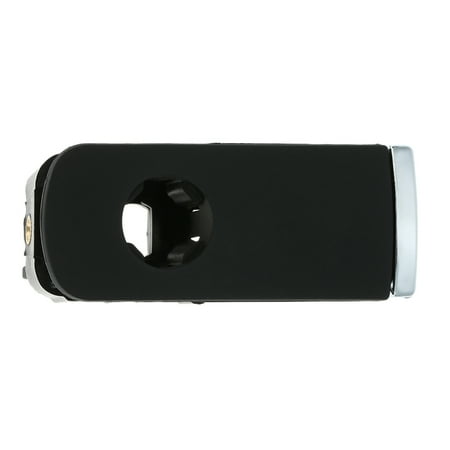 Glove Box Lock Housing - Left Hand Drive Chrome Glove Box Lid Handle Puller with Lock Hole for Audi A4 8E B6 B7 2001-2007