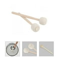 thumbnail image 4 of Miangastore 2 Pcs Mallets Antidérapants en Bois pour Tambours Percussion, 4 of 9