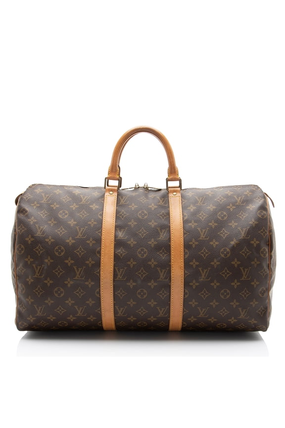 Pre-Owned Louis Vuitton Vintage Monogram Canvas Keepall 50 Duffle