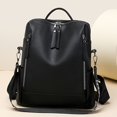 thumbnail image 3 of Women'S Simple PU Large-Capacity Solid Color Shoulder Bag, Casual Style Backpack with a College Vibe., 3 of 7