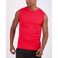 thumbnail image 4 of Real Essentials 5 Pack: Men's Mesh Active Athletic Tech Tank Top - Workout & Training Activewear (Available in Big & Tall), 4 of 5