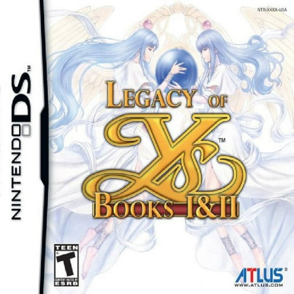 Legacy of Ys: Books I & II (Nintendo DS, 2009) RPG Game