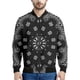 thumbnail image 3 of Chaquetas con estampado de bandana de cachemira de tendencia, moda de primavera y otoño, chaqueta con estampado 3D de manga larga, ropa de calle informal, sencilla y genial para hombre, 3 of 5