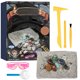 thumbnail image 1 of Muyoka Gemstone Dig Kit Kit completo de herramientas de minería de gemas Juguete interactivo de excavación de cristal Juguete educativo preescolar para niños de más de 6 años Niños Niñas Muyoka Hogar, 1 of 7