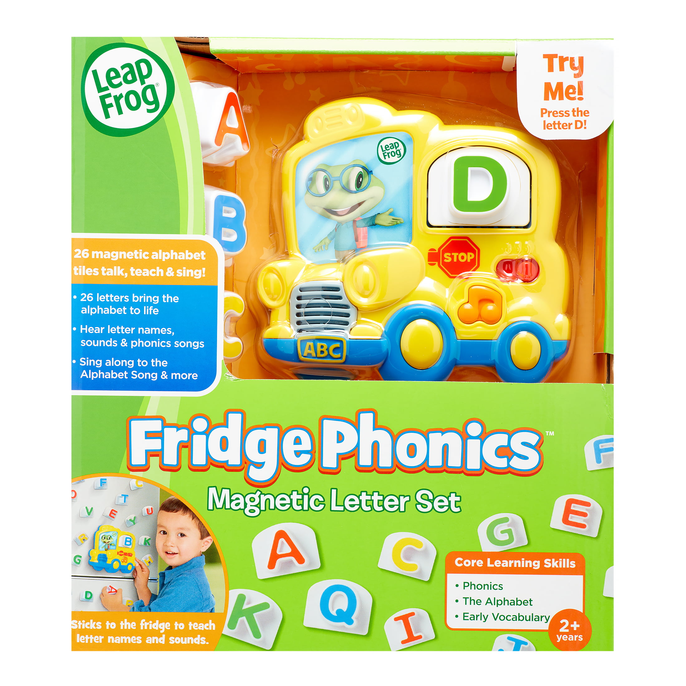 LEAPFROG Preschool Learning FRIDGE PHONICS Magnetic Letter Set-COMPLETE 