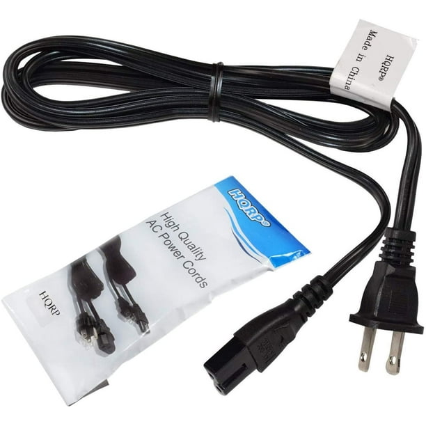 HQRP AC Power Cord works with COMPANION Stereo 3, 5 Speakers, Companion