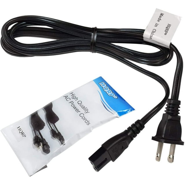 HQRP AC Power Cord works with COMPANION Stereo 3, 5 Speakers, Companion 3 Series II Multimedia Speaker System Mains Cable
