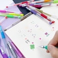 thumbnail image 4 of BAZIC 24 Scented Glitter Neon Metallic Gel Pen, Comfort Grip (24/Pack), 12-Pack, 4 of 7