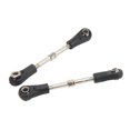 thumbnail image 3 of RC Steering Link Rod Set RC Steering Tie Rod Replacement Metal Steering Parts For 10421 1:10 Racing 2pcs, 3 of 8